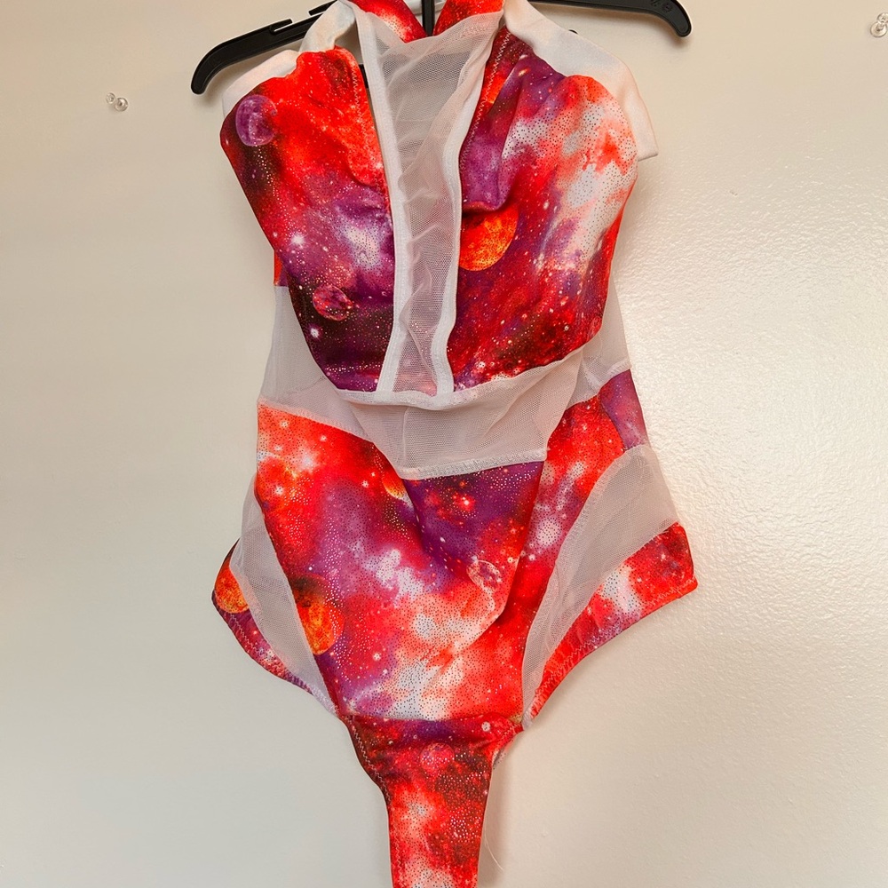 Galaxy Print Bodysuit